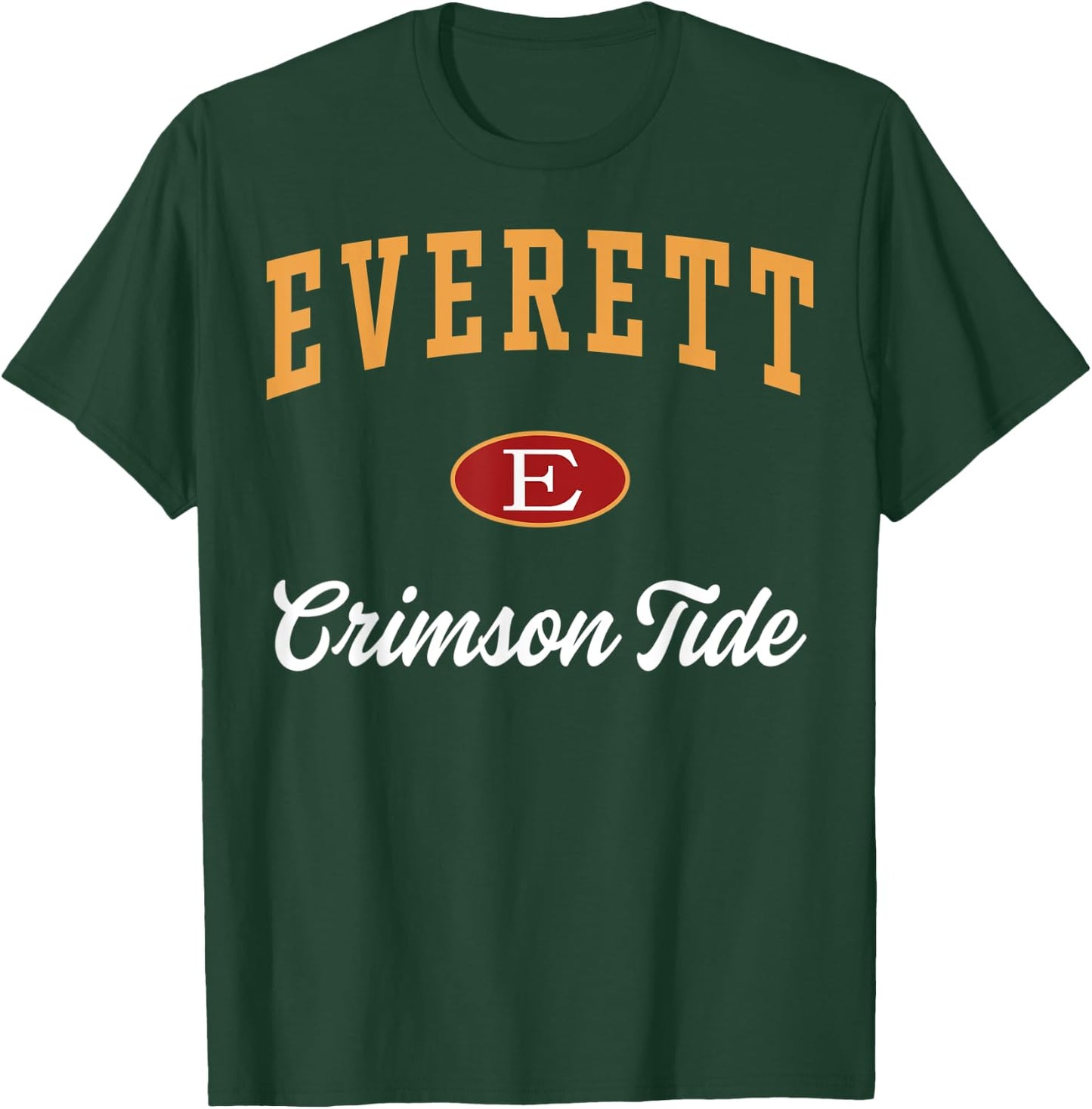 Everett High School Crimson Tide T-Shirt - T-Shirt | Forest