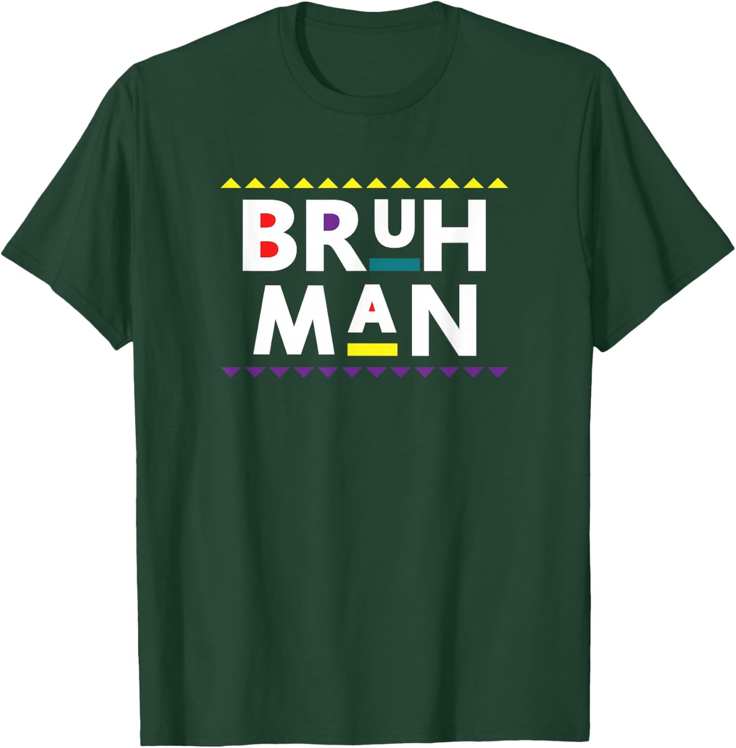 Bruh Man Classic TV Funny Cool T-Shirt - T-Shirt | Forest