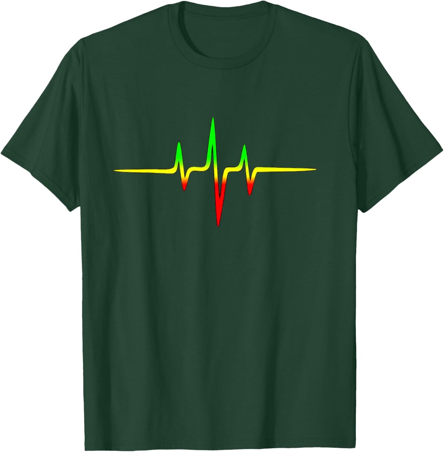 T Shirt Heart Reggae One Shirt T-Shirt - T-Shirt | Forest