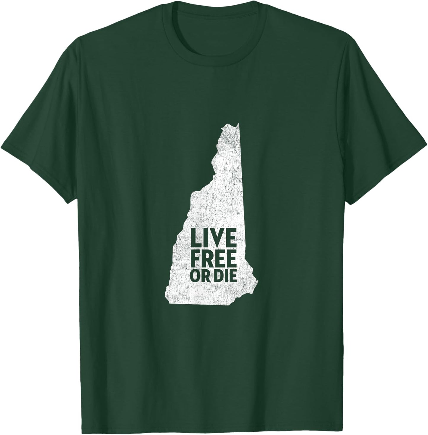 Live Free Or Die Shirt - New Hampshire Shirt NH T-Shirt - T-Shirt | Forest