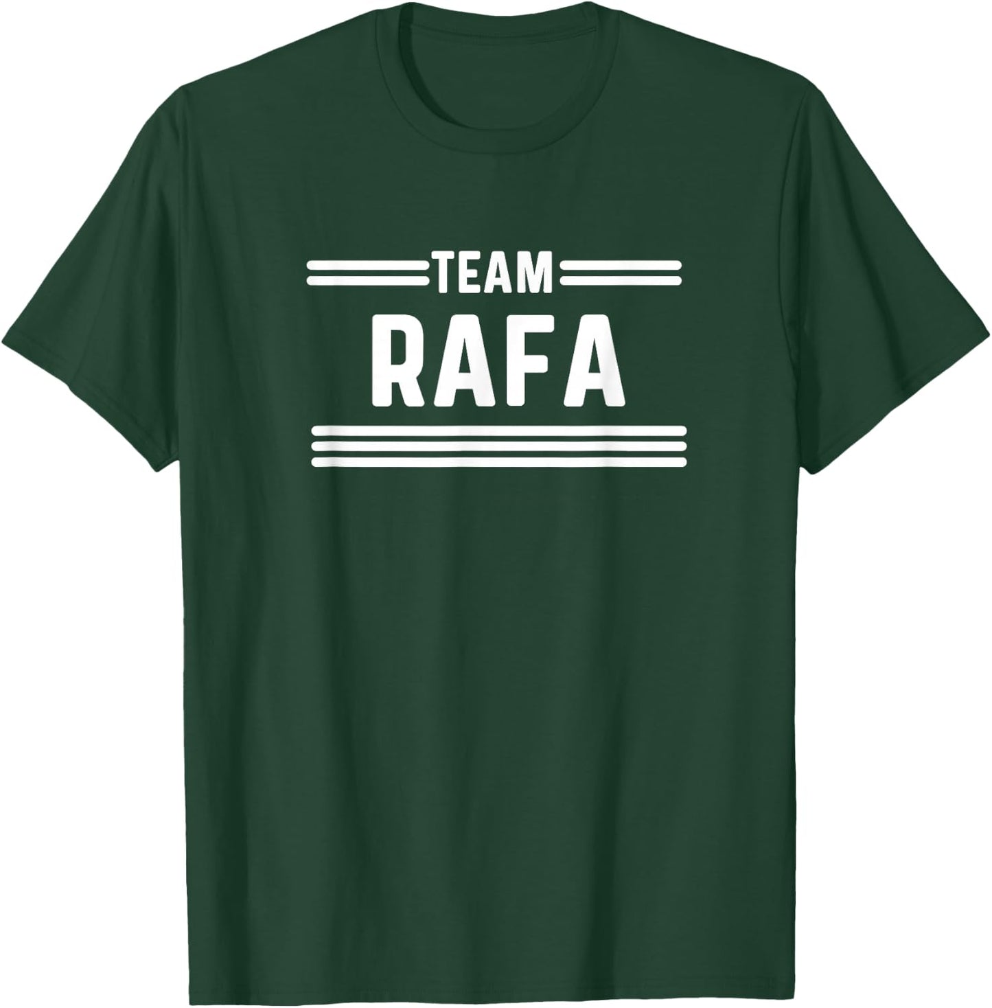 Team Rafa - Family Name T-Shirt - T-Shirt | Forest