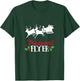 Funny Christmas Pajama Santa Frequent Flyer T-Shirt - T-Shirt | Forest