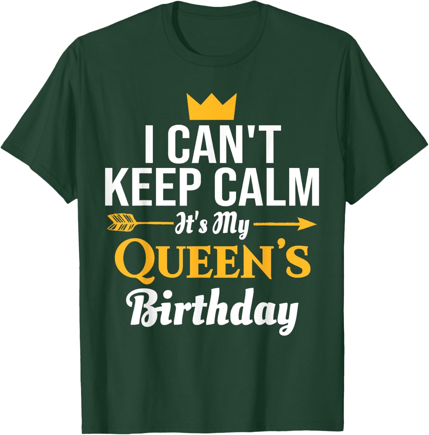husband wife birthday shirt - Its My Queen's Birthday T-Shirt - T-Shirt | Forest
