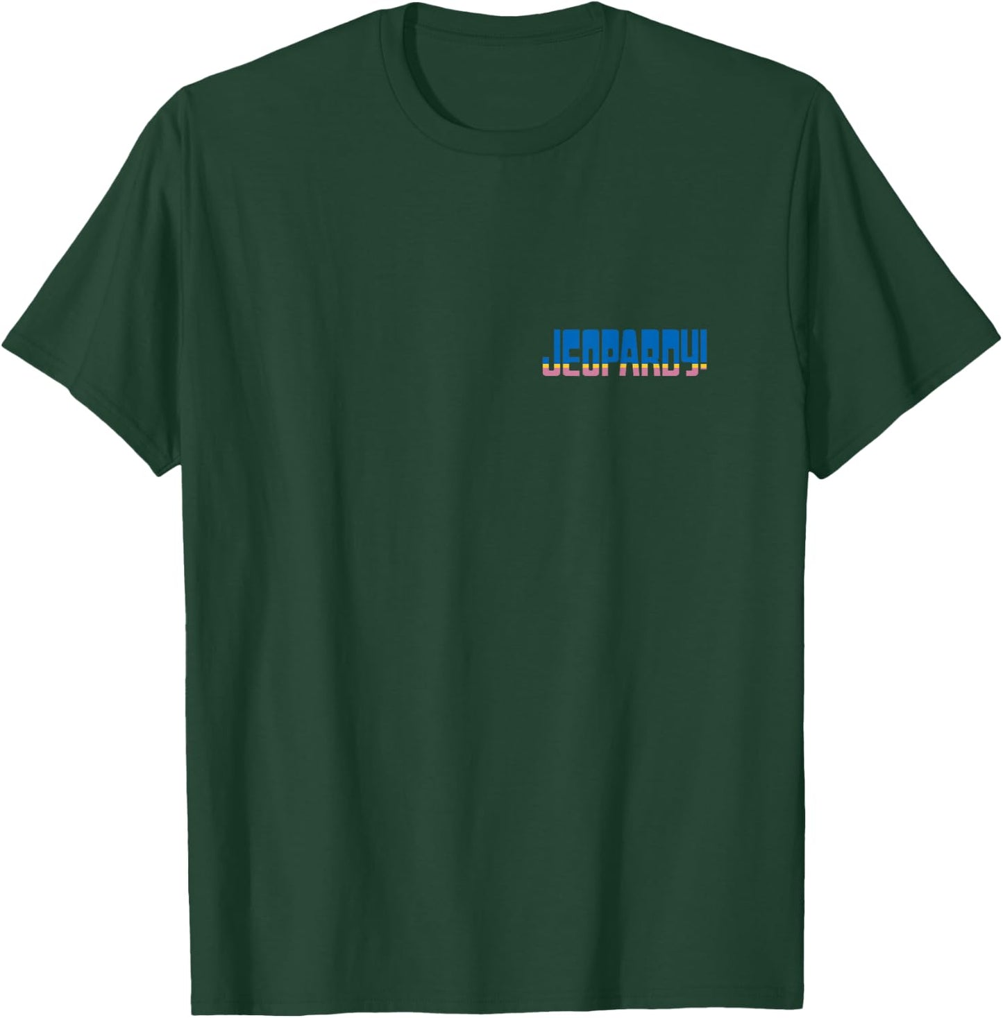 Jeopardy! Striped Logo T-Shirt - T-Shirt | Forest