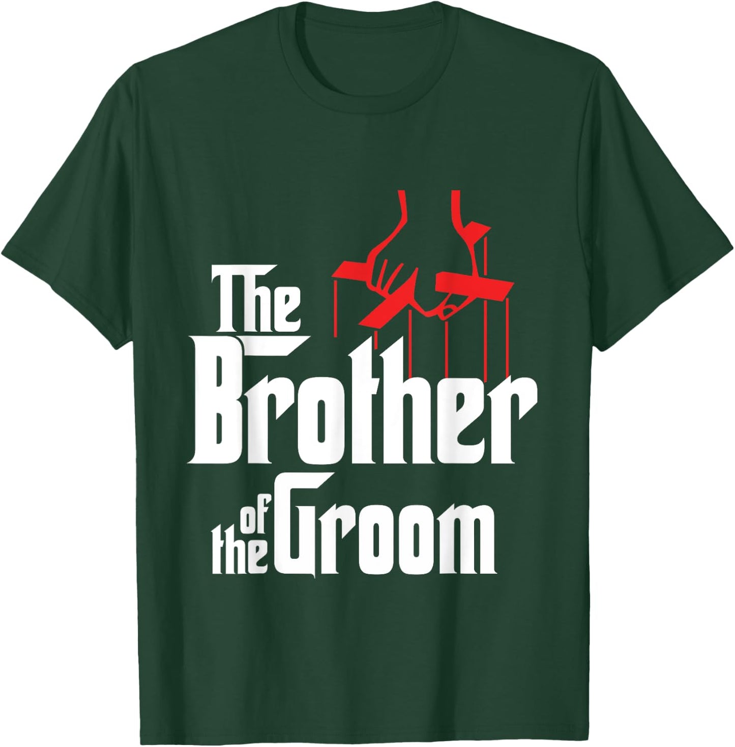 Brother of the Groom Wedding Gift T-Shirt - T-Shirt | Forest