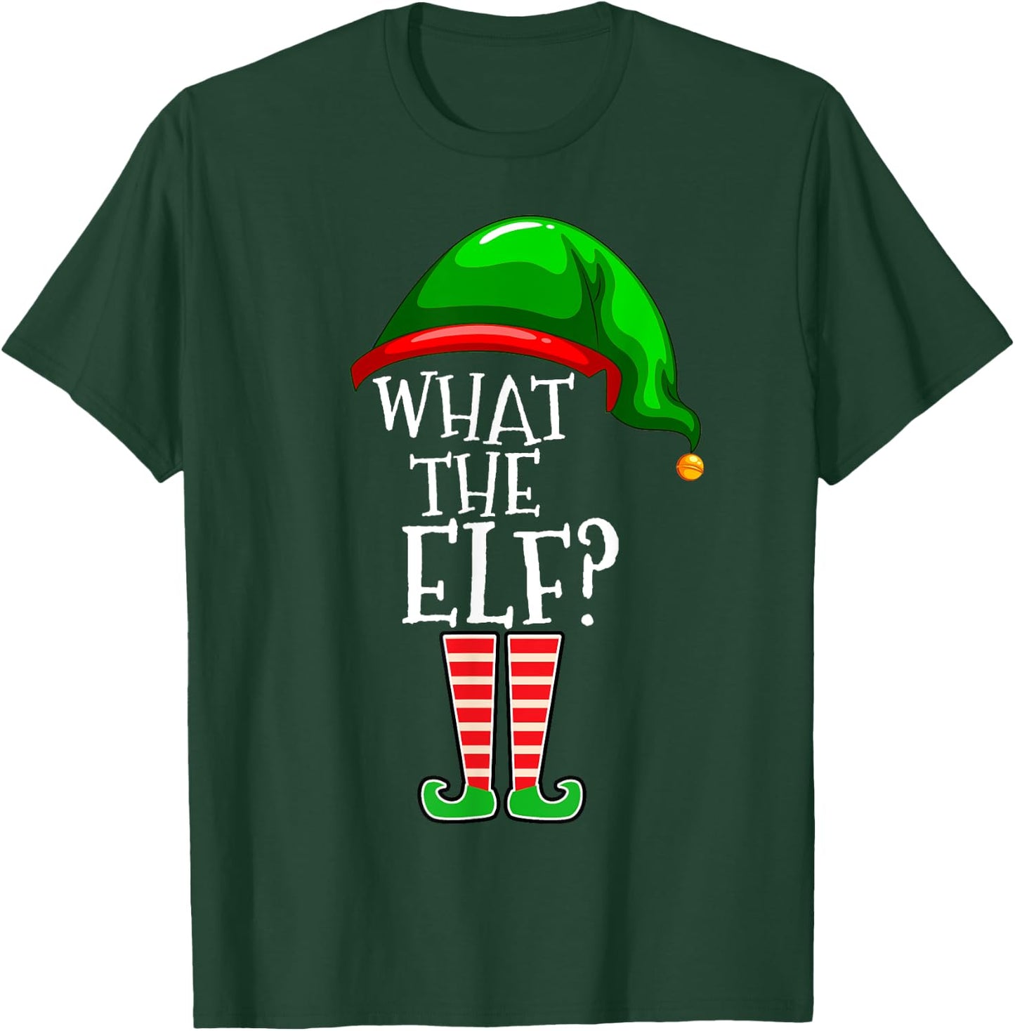 What The Elf Group Matching Family Christmas T-Shirt - T-Shirt | Forest