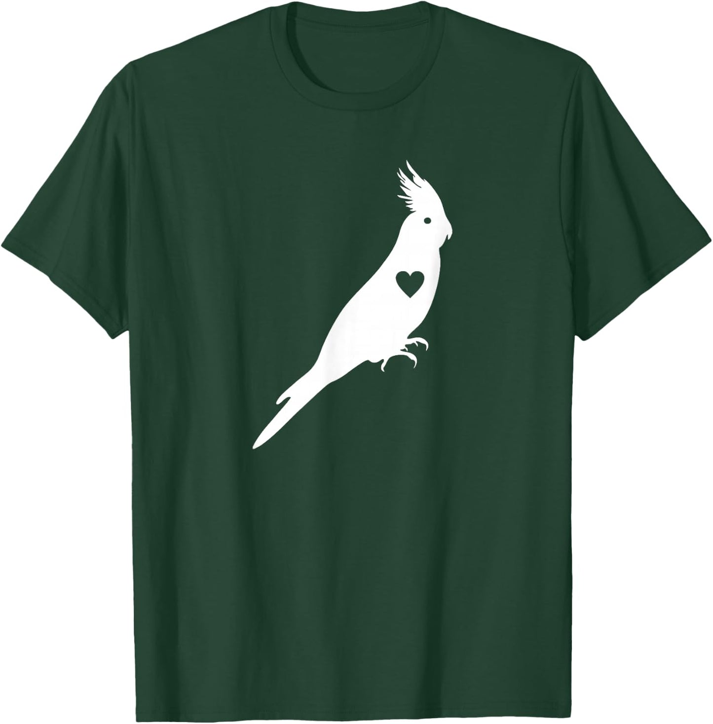 Cockatiel Love - Funny Cute Cockatiel Bird Pet Shirt T-Shirt - T-Shirt | Forest