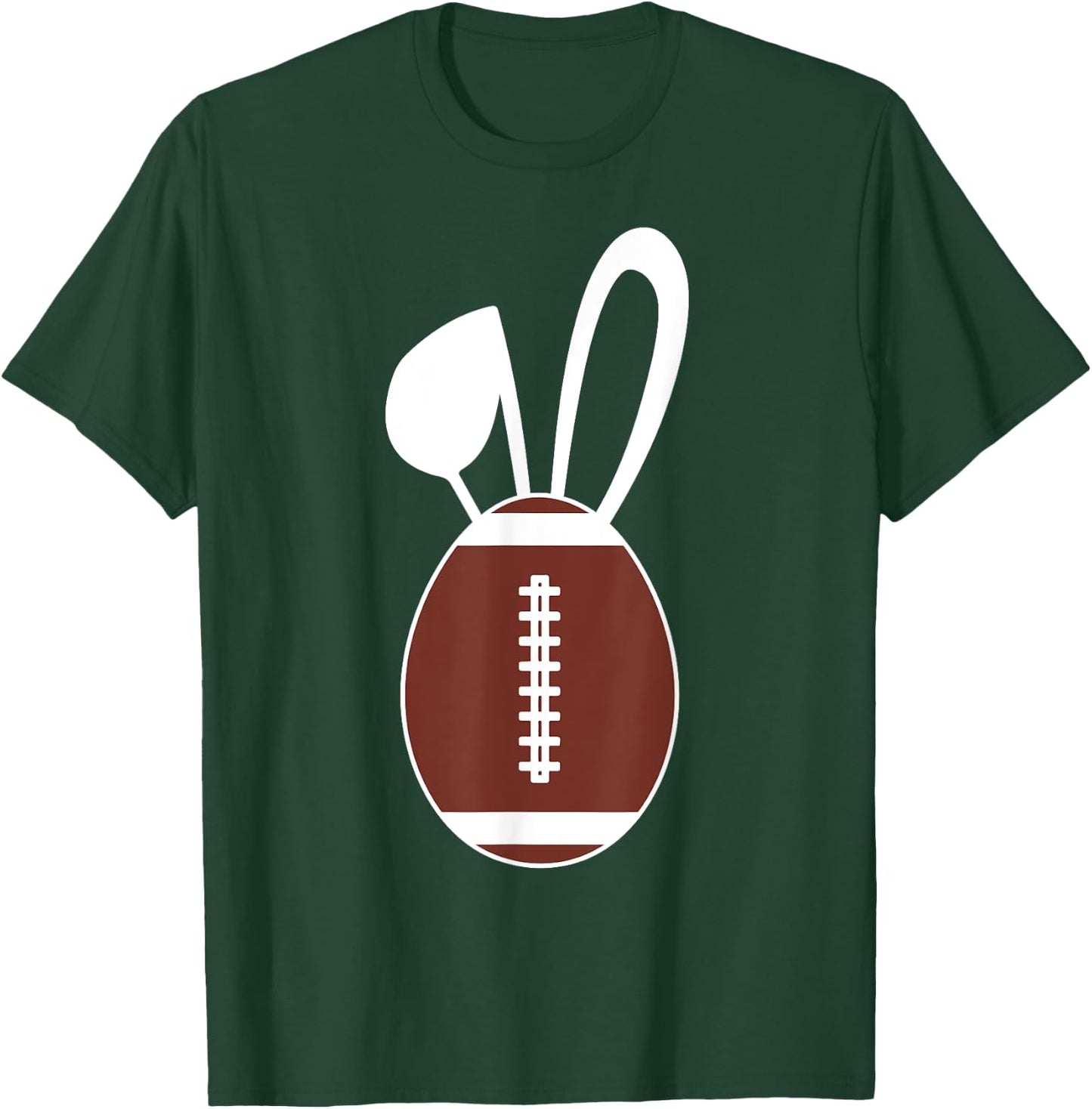 Cute Football Egg Shirt - Football Easter Egg Gift T-Shirt - T-Shirt | Forest