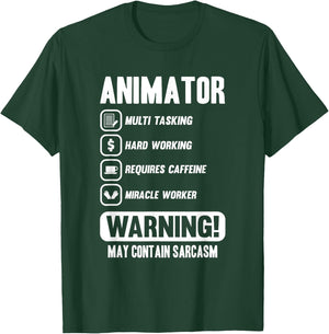 Funny Animator Gift T-Shirt - T-Shirt | Forest