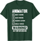 Funny Animator Gift T-Shirt - T-Shirt | Forest