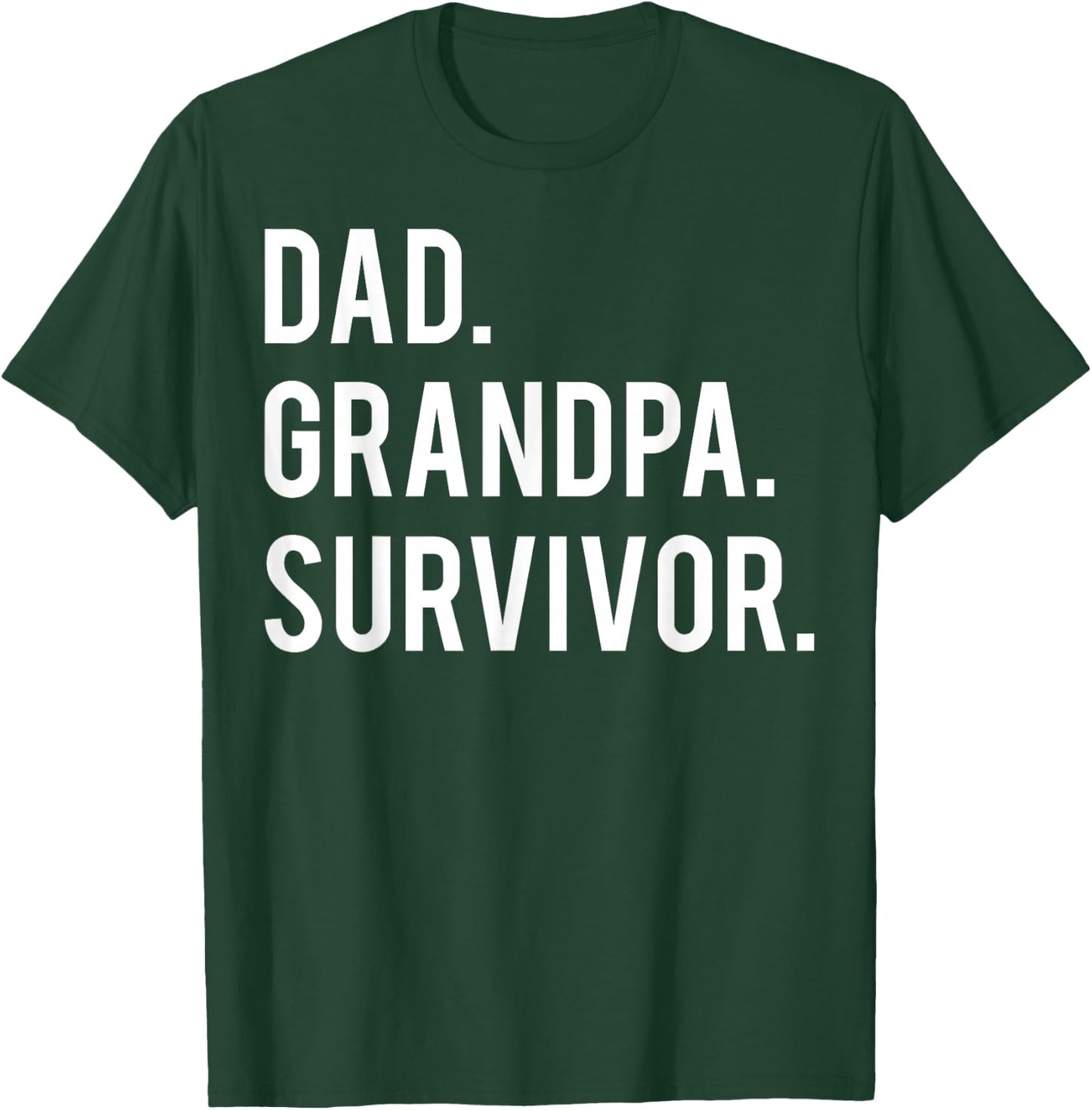 Dad Grandpa Shirt Survivor Gifts Cancer Surgery Veteran T-Shirt - T-Shirt | Forest