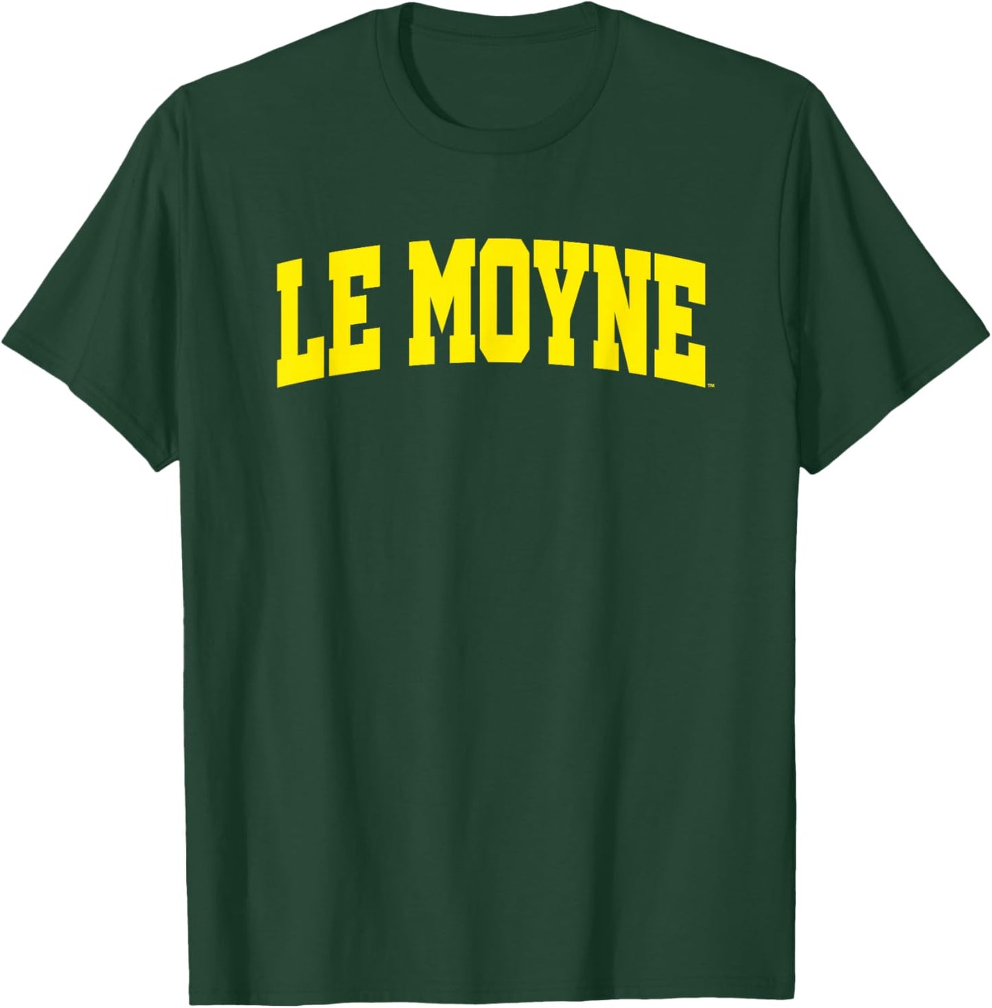 Le Moyne College Dolphins School Name Arch T-Shirt - T-Shirt | Forest