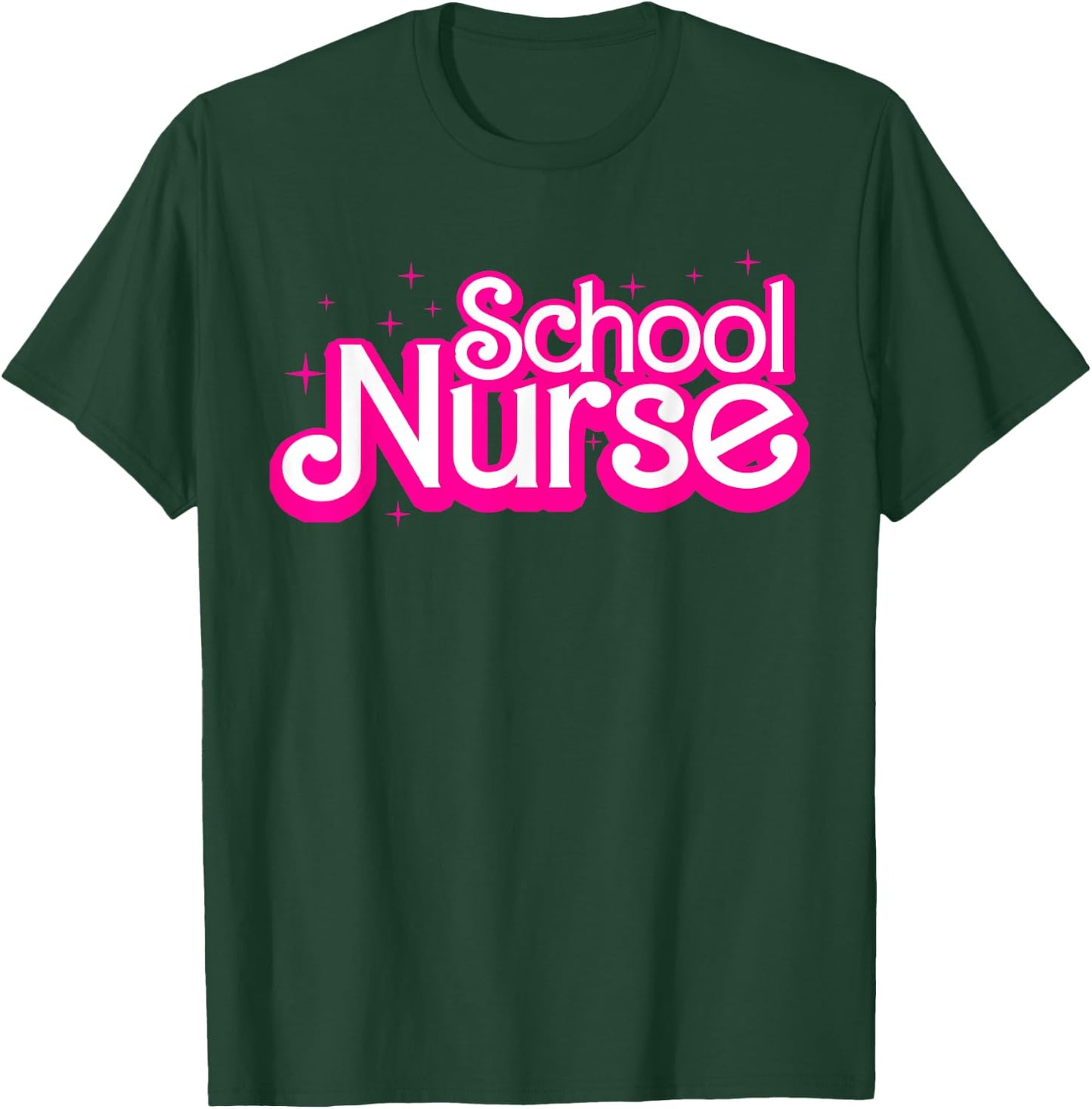 School Nurse Nursing School Nurse Retro Nurse Day Nurse Week T-Shirt - T-Shirt | Forest