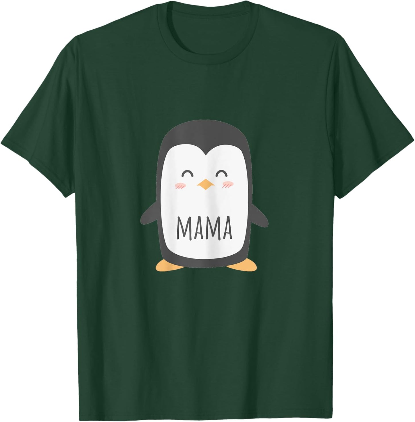 Penguin Mama - Funny & Cute Mom T-Shirt - T-Shirt | Forest