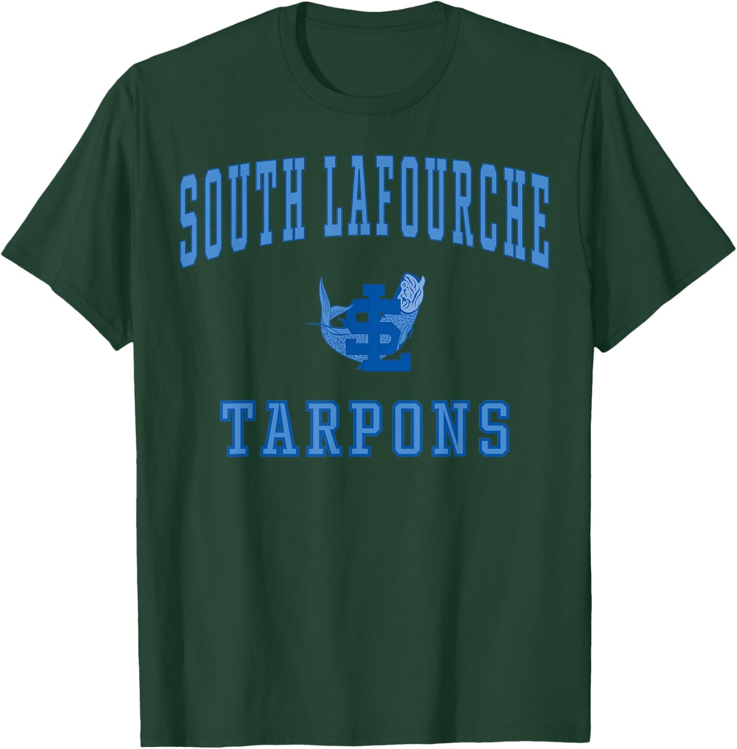 South Lafourche High School Tarpons C1 T-Shirt - T-Shirt | Forest