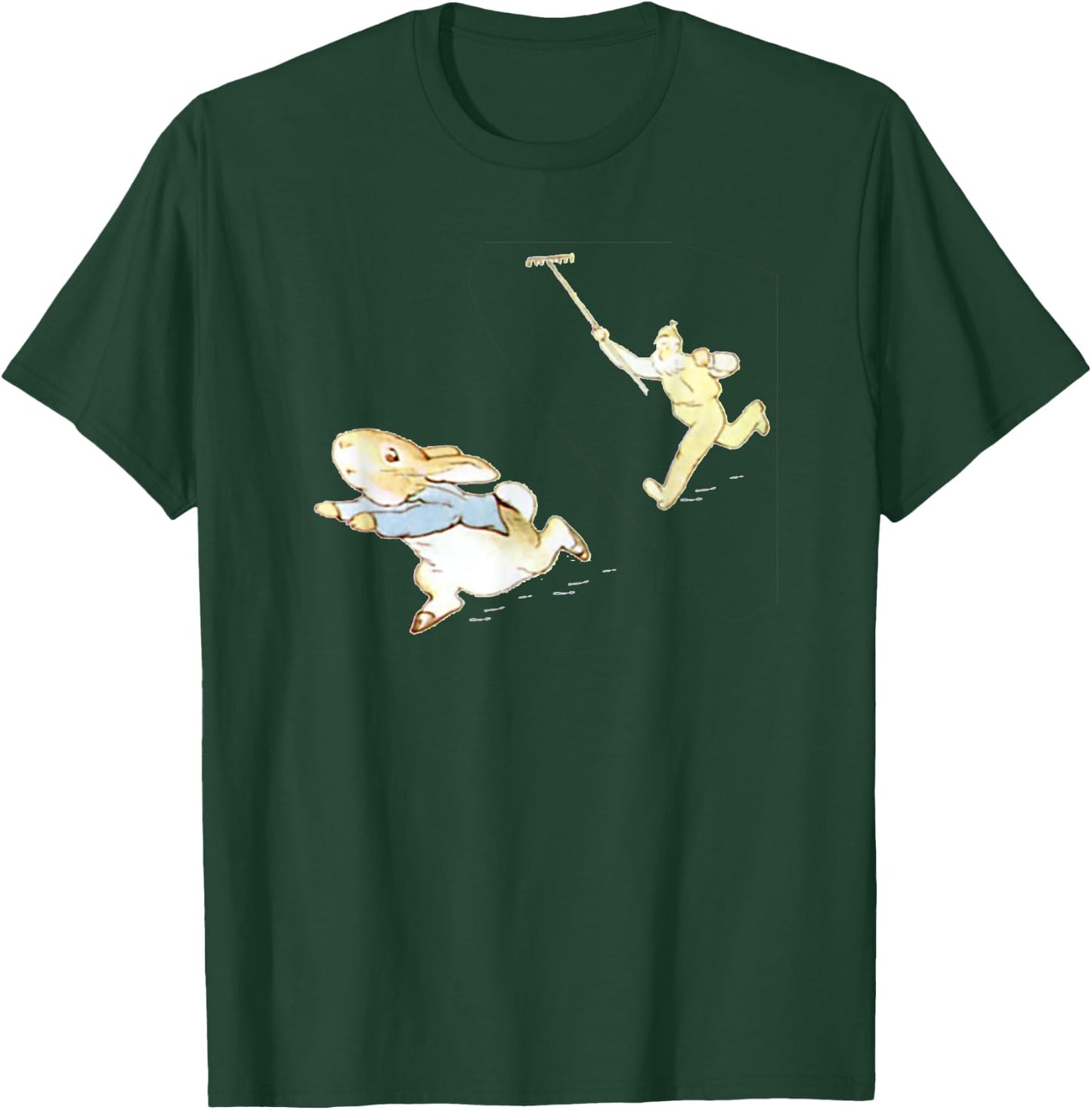 Chased by Mr. McGregor T-Shirt - T-Shirt | Forest