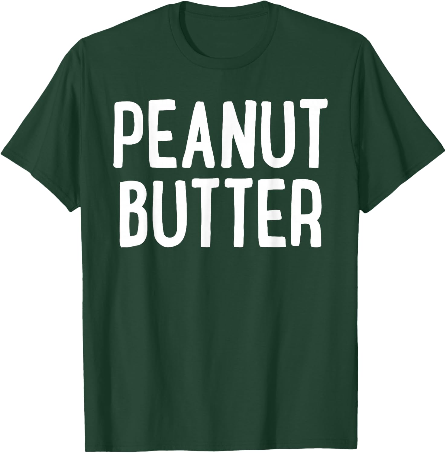 Peanut Butter Shirt Matching Peanut Butter Costume T-Shirt - T-Shirt | Forest