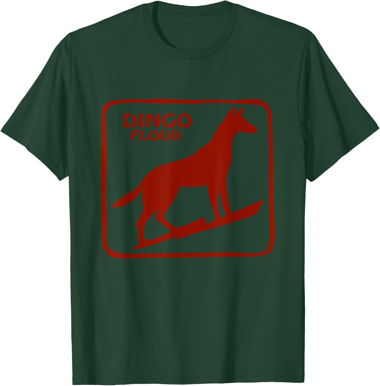 Dingo Flour - Funny Dog Gifts Men Women T-Shirt - T-Shirt | Forest