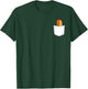Hotdog Pocket USA American Flag Fourth of July Patriotic Men T-Shirt - T-Shirt | Forest