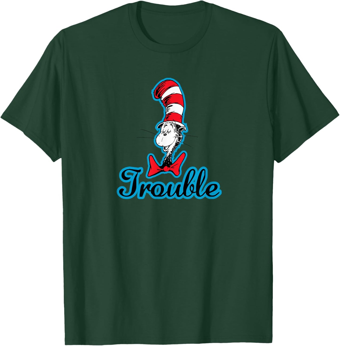 Dr. Seuss The Cat in the Hat Trouble T-Shirt - T-Shirt | Forest
