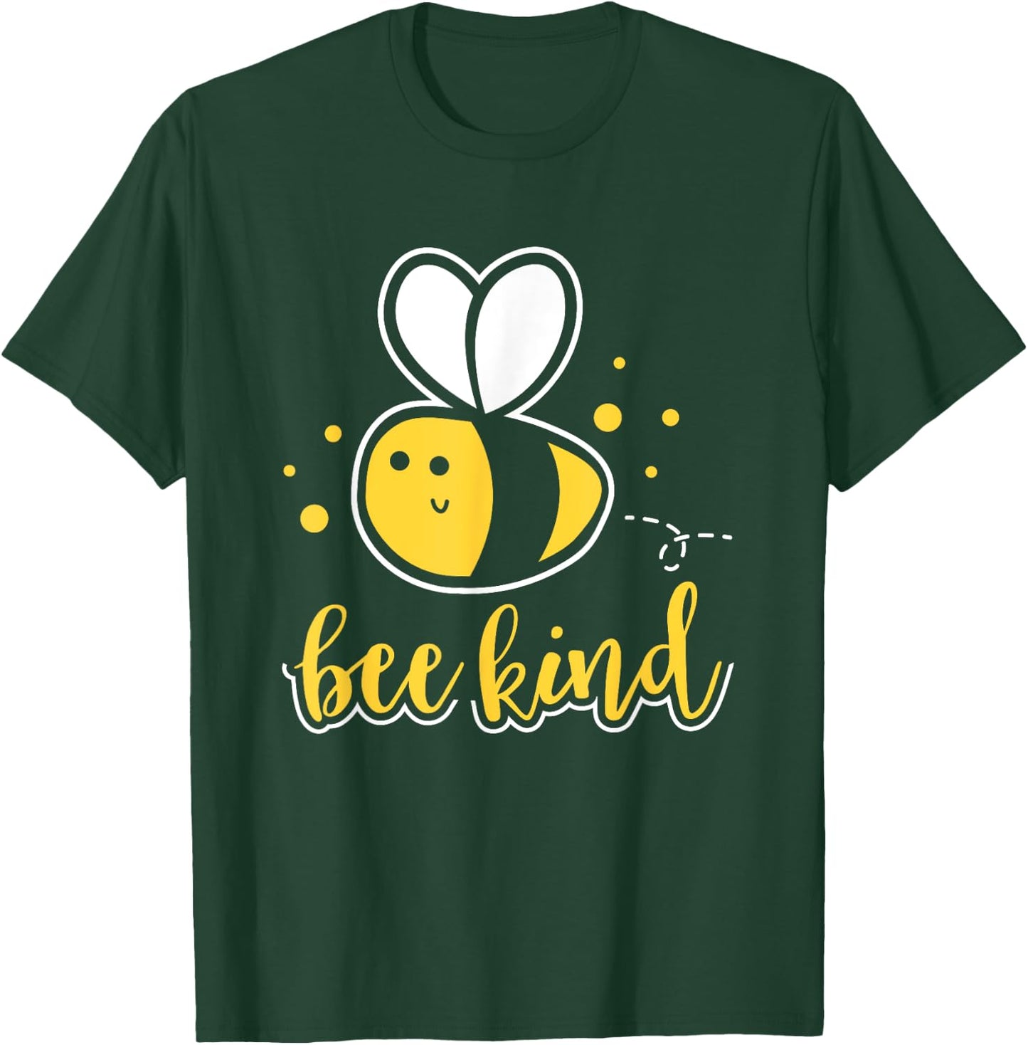 Bee Kind Bumble Bee Kindness Teacher Gift T-Shirt - T-Shirt | Forest