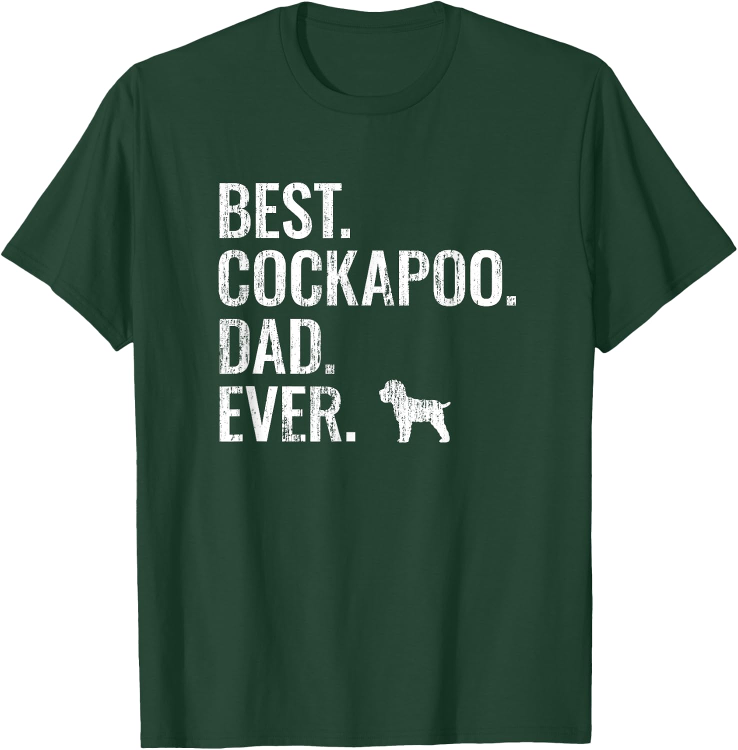 Best Cockapoo Dad Ever - Cool Dog Owner Gift Men T-Shirt - T-Shirt | Forest
