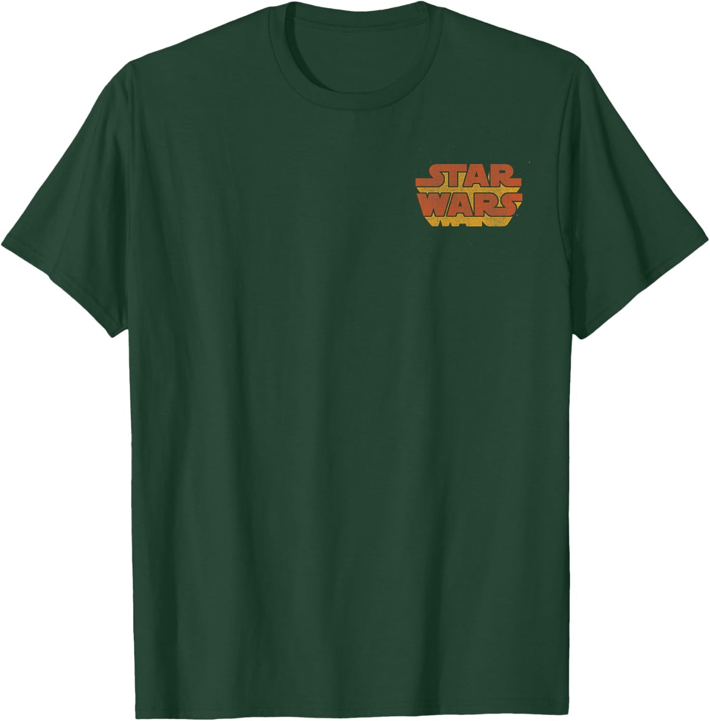 Star Wars Darth Vader Reaching Circle Portrait Front & Back T-Shirt - T-Shirt | Forest