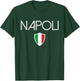 Napoli Italian Flag Naples Italy Soccer Souvenir T-Shirt - T-Shirt | Forest