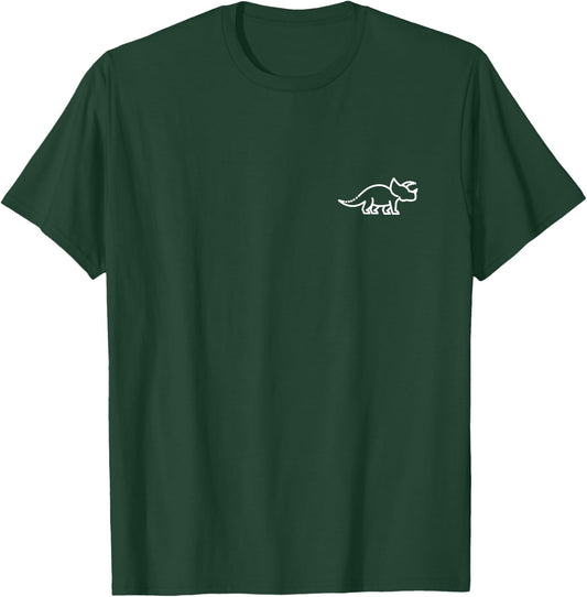 Triceratops Women & Kids | Dinosaur Badge T-Shirt - T-Shirt | Forest