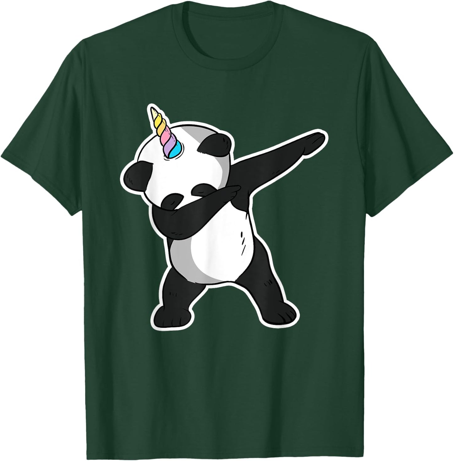 Funny Dabbing Pandacorn Shirt T-Shirt - T-Shirt | Forest