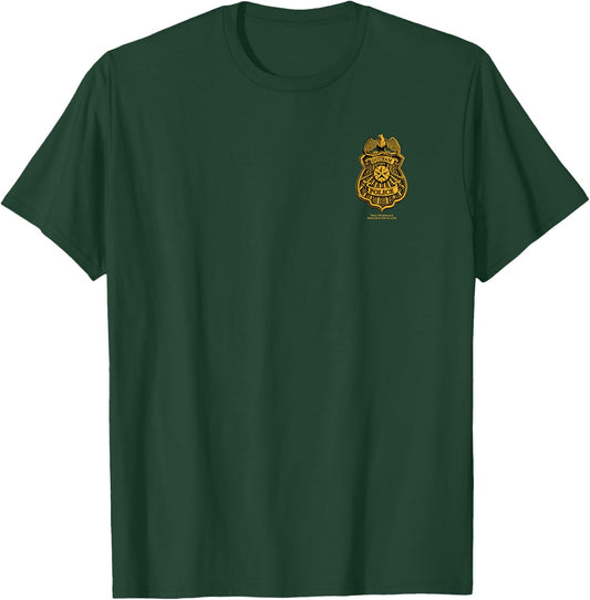 Batman: Arkham Knight Gotham Badge T Shirt T-Shirt - T-Shirt | Forest