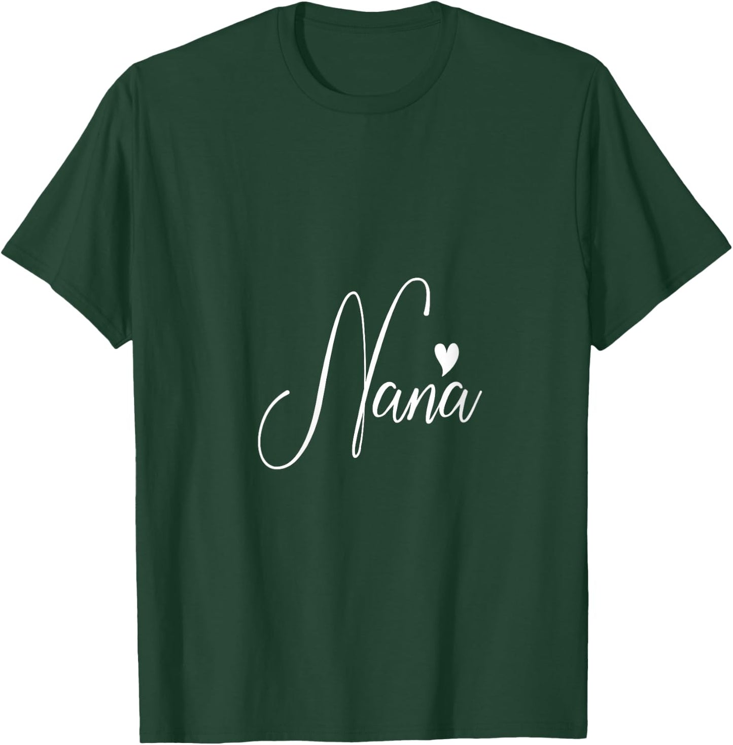 Nana Grandma Mother's Day Christmas Birthday V-Neck T-Shirt - T-Shirt | Forest