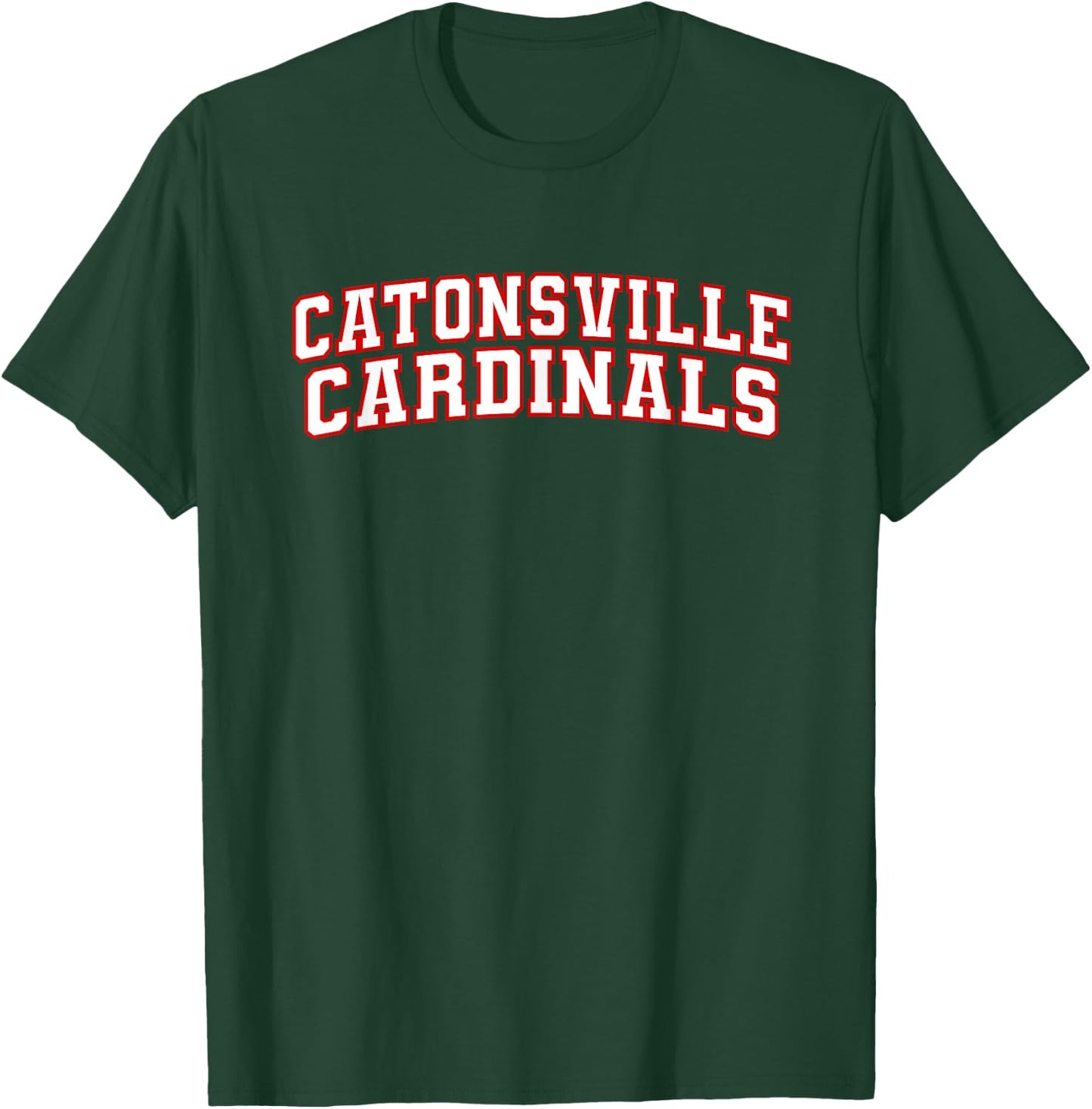 Columbia State Catonsville Chargers Apparel Sports Fan T-Shirt - T-Shirt | Forest