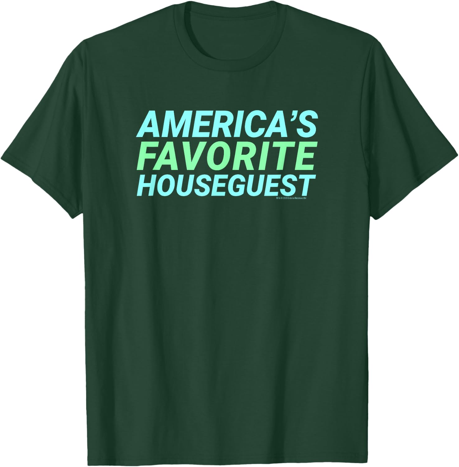 Big Brother America's Favorite Houseguest T-Shirt - T-Shirt | Forest