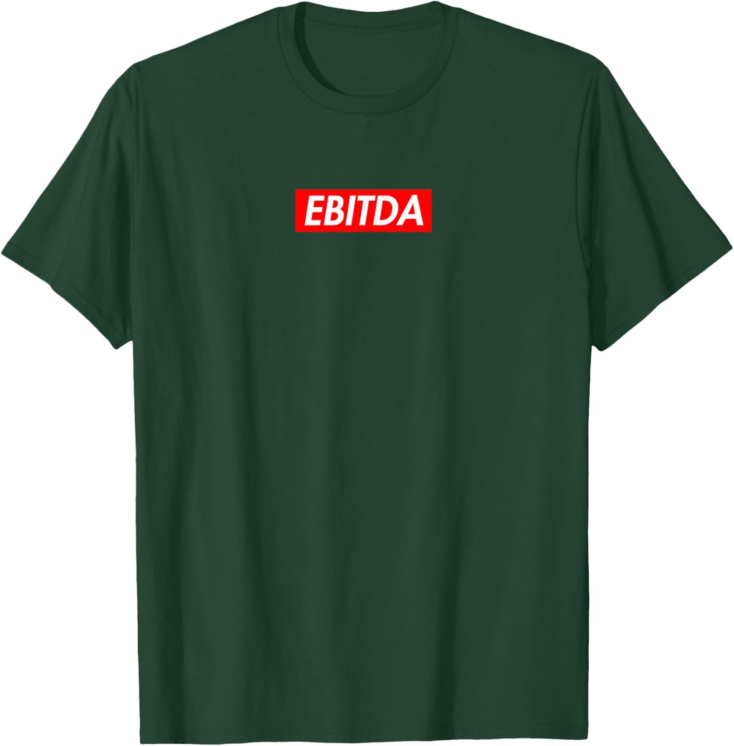 EBITDA Box Logo T-Shirt - T-Shirt | Forest