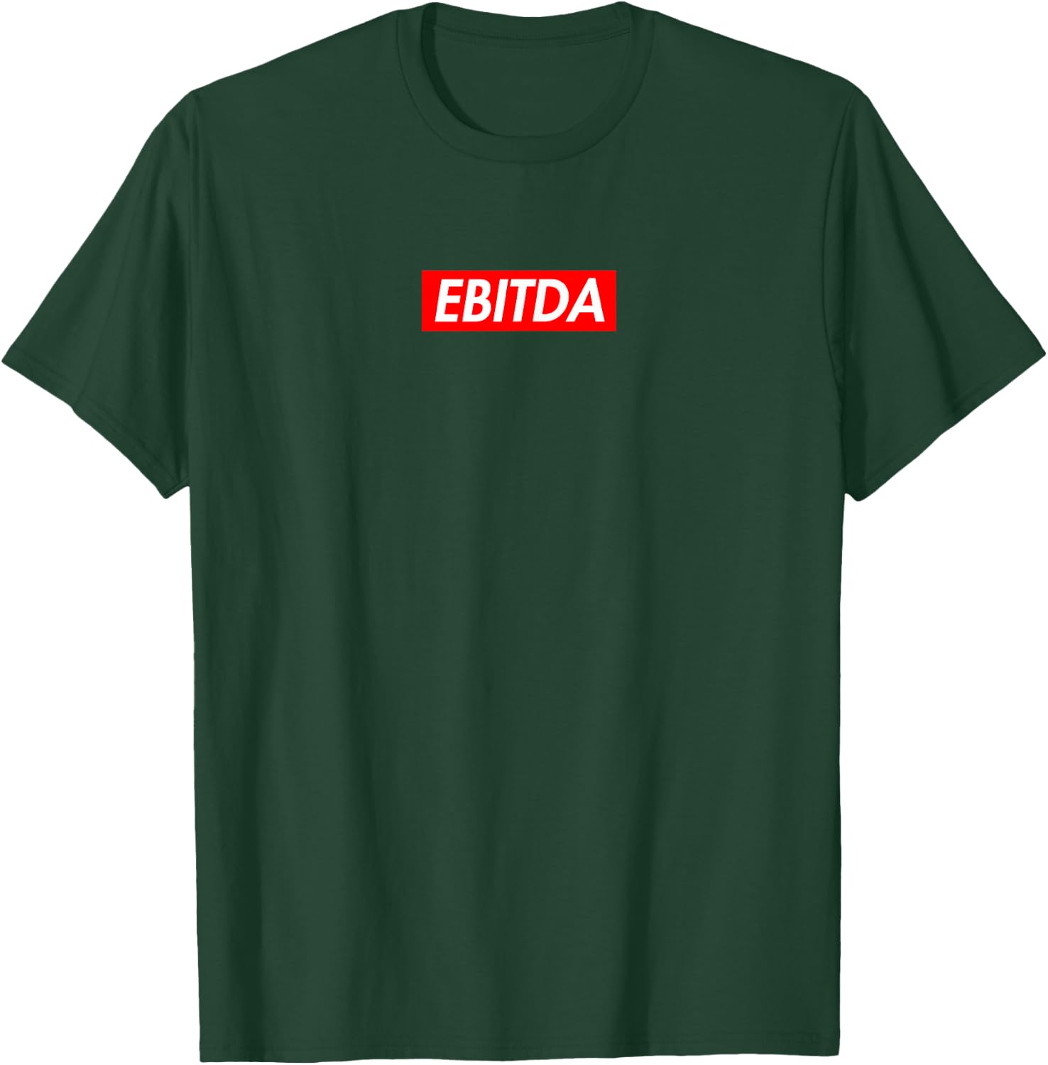 EBITDA Box Logo T-Shirt - T-Shirt | Forest