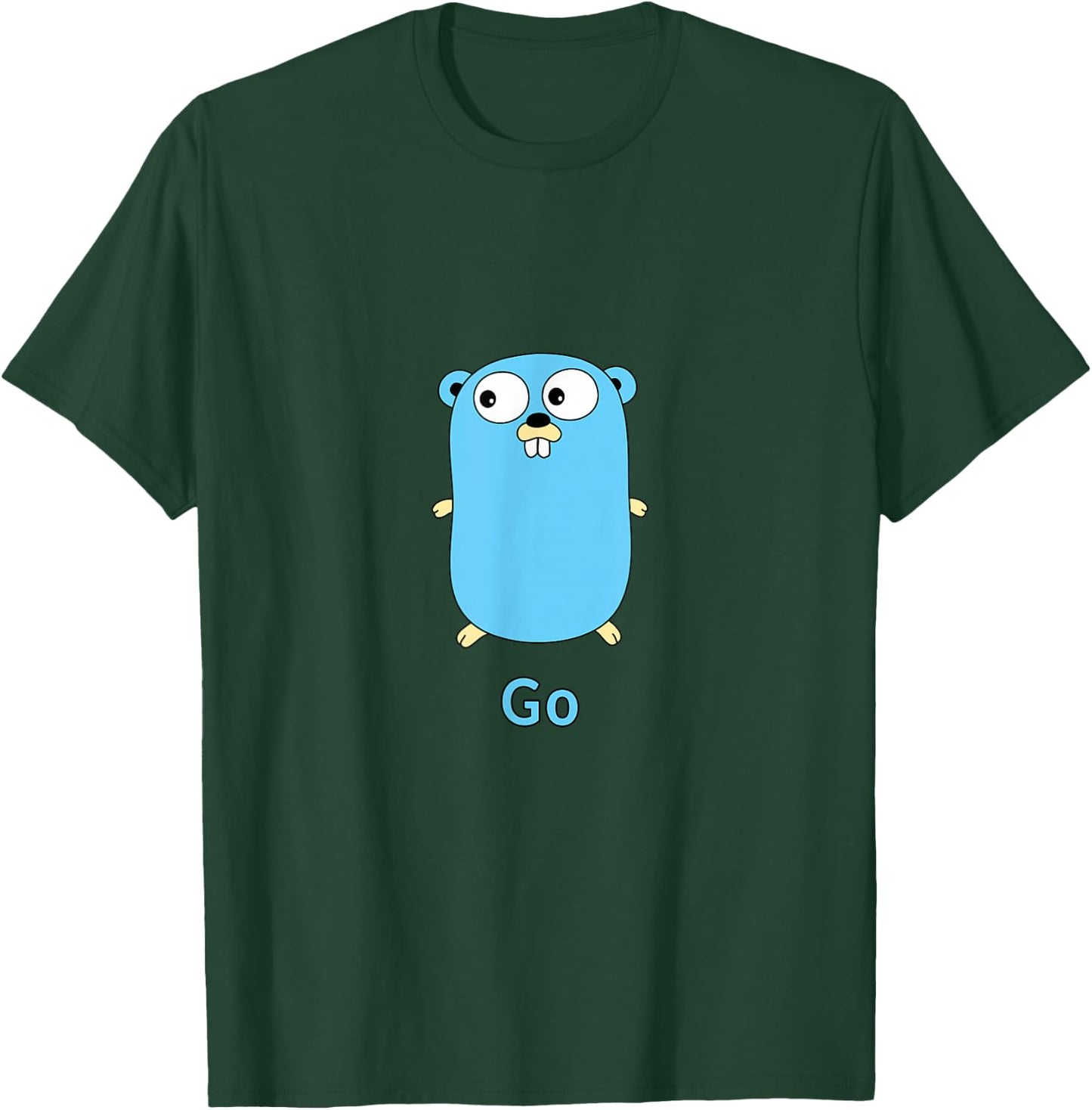 Golang gopher T-Shirt - T-Shirt | Forest