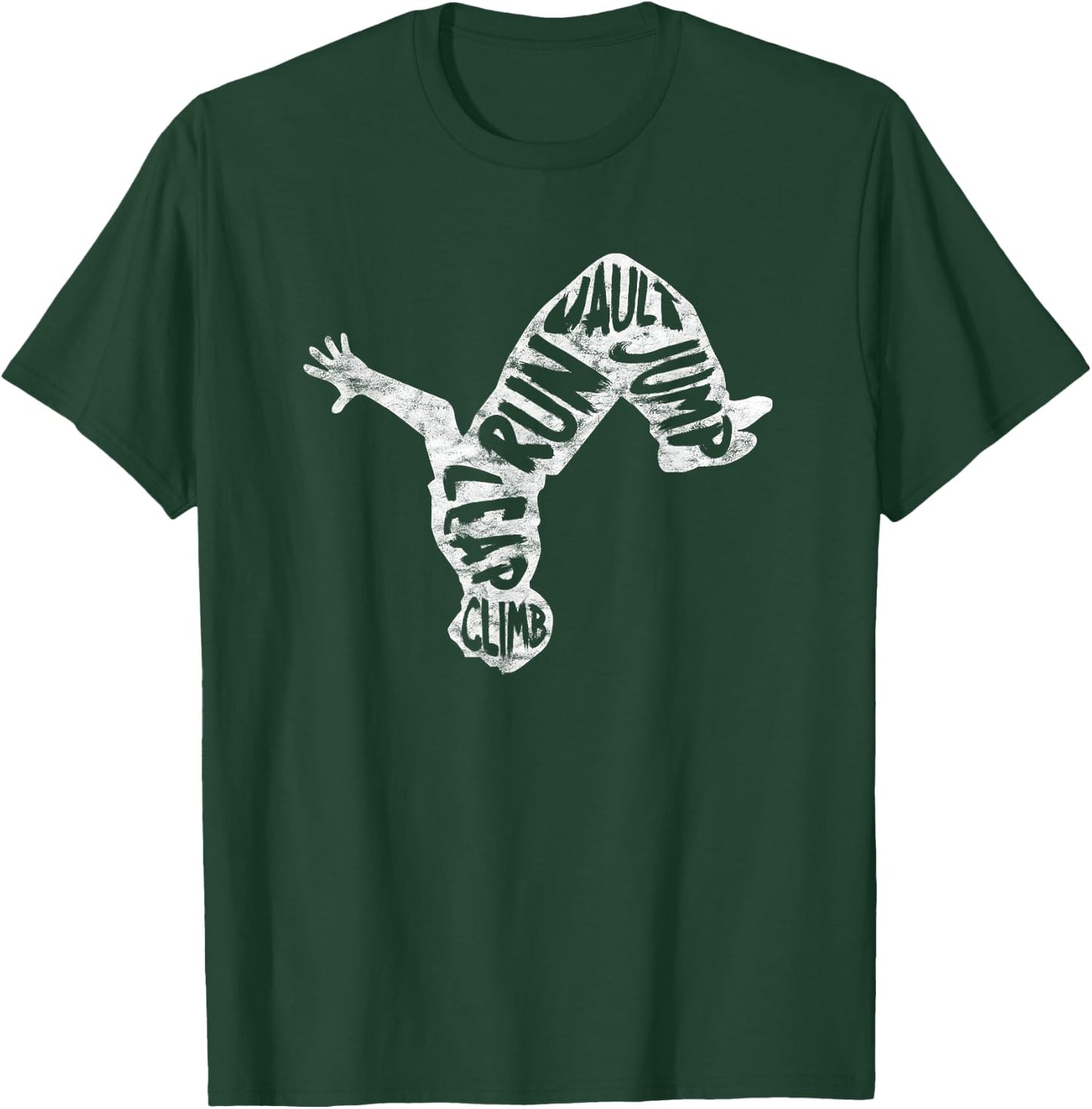 Parkour Free Running Backflip T-Shirt - T-Shirt | Forest