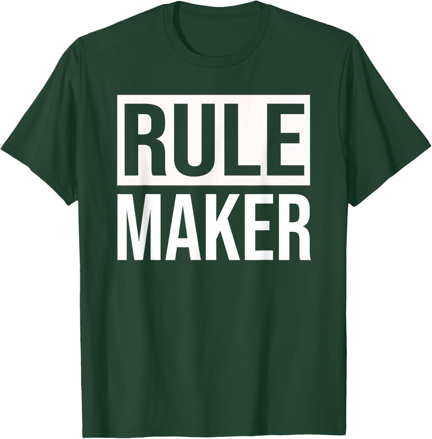Funny Group Matching Family Rule Maker Breaker T-Shirt - T-Shirt | Forest