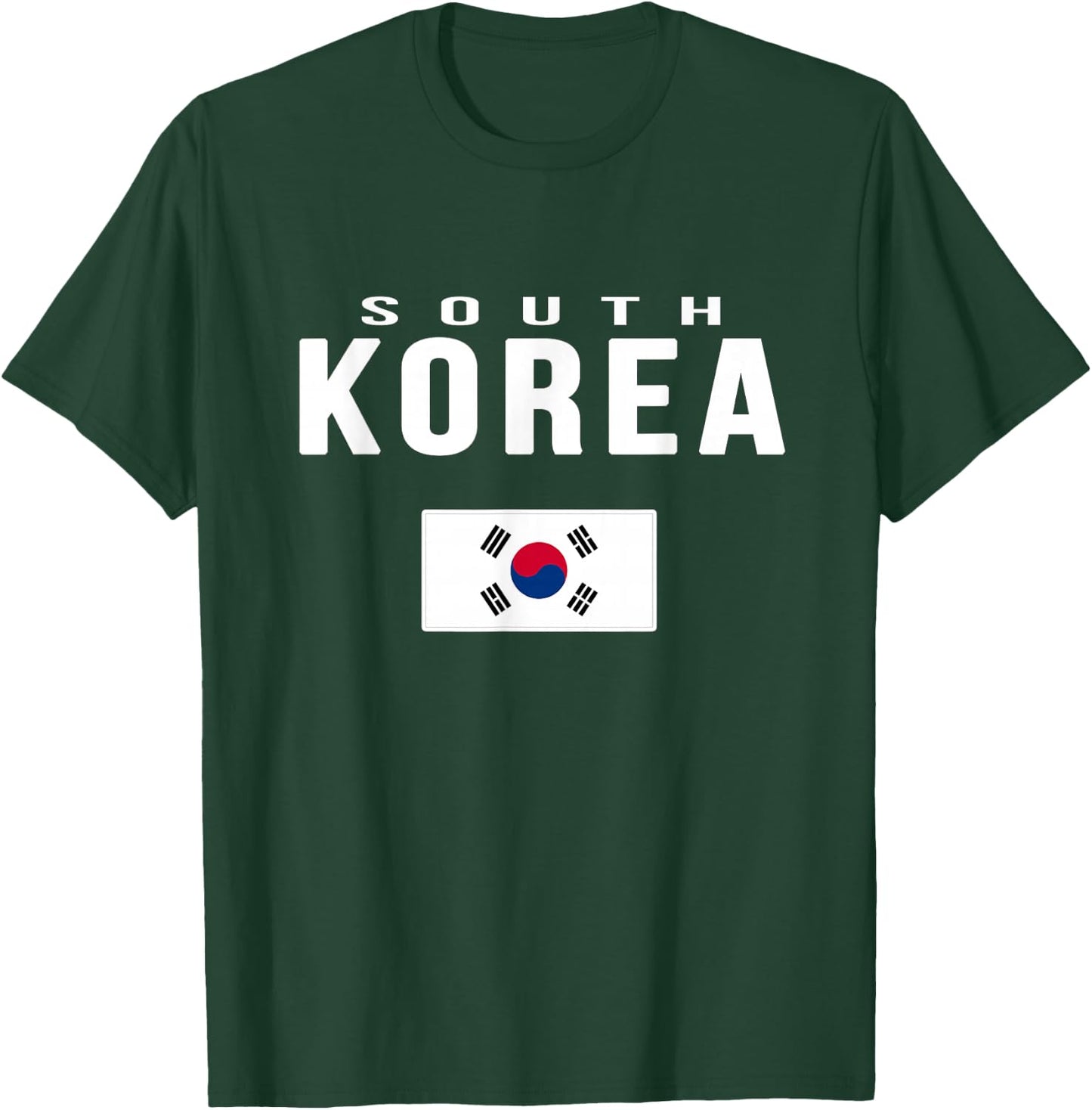 South Korea Korean Flag Gift Souvenir T-Shirt - T-Shirt | Forest