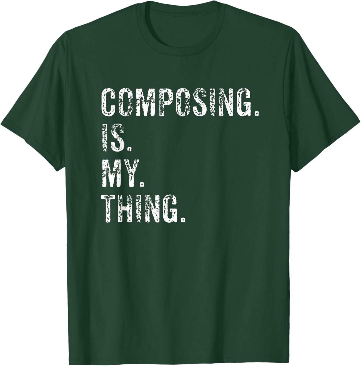 Composer - Music Composer Gift T-Shirt - T-Shirt | Forest