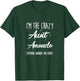 Crazy Aunt Amanda Shirt, Funny Family Reunion Auntie Gift T-Shirt - T-Shirt | Forest