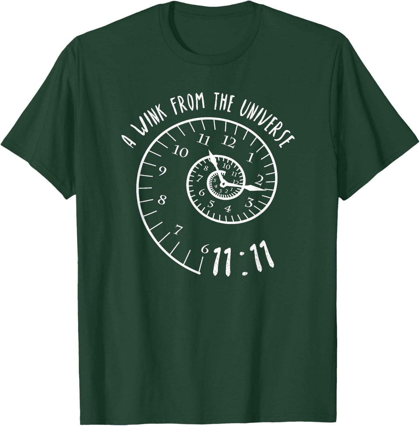 Synchronicity Numerology Manifestation Numbers 1111 Shirt T-Shirt - T-Shirt | Forest