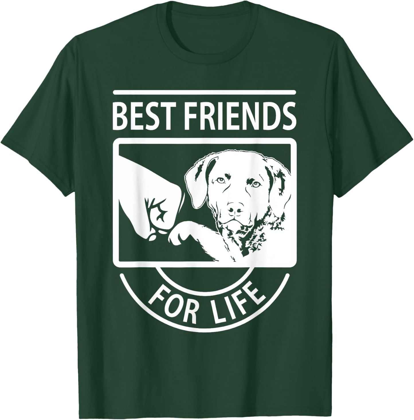 Chesapeake Bay Retriever Best Friend For Life T-Shirt - T-Shirt | Forest