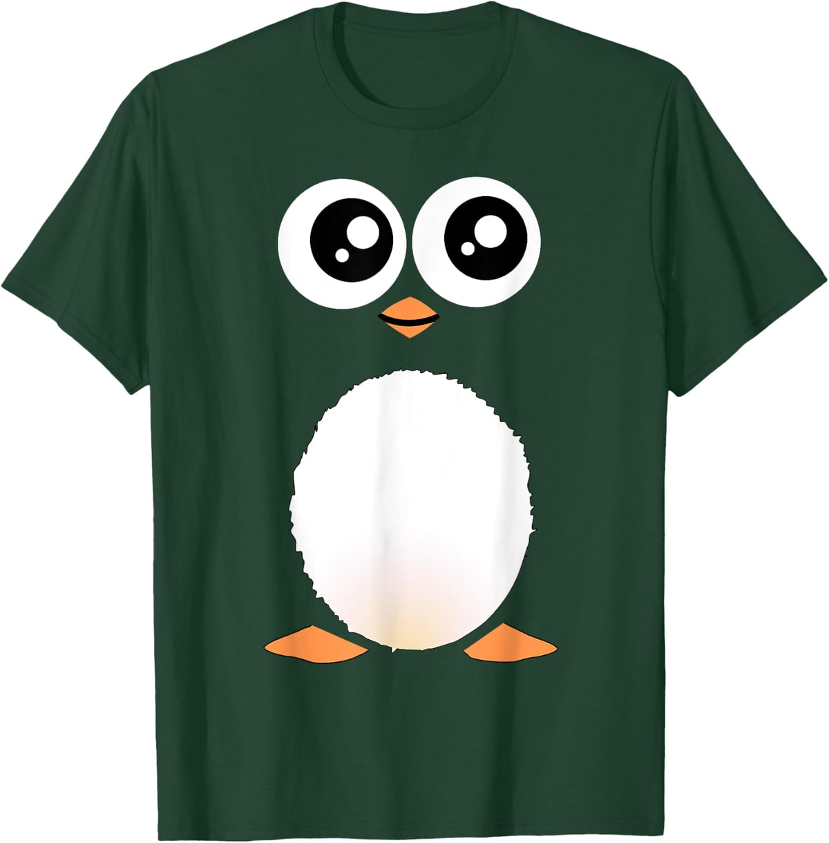 Cute Penguin - sweet cartoon cartoony animal T-Shirt - T-Shirt | Forest