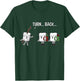 Turn Back Roasted Marshmallow On A Stick Fun Horror Graphic T-Shirt - T-Shirt | Forest