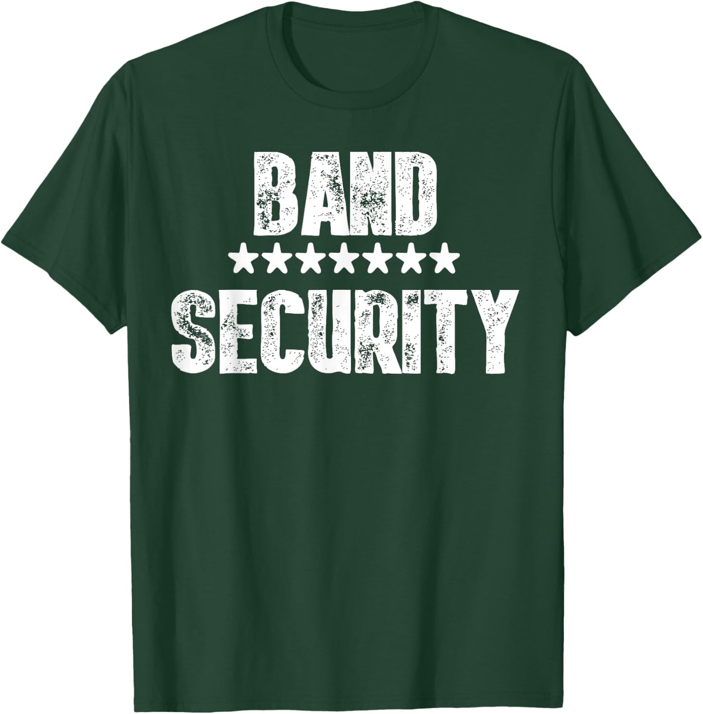 Band Security Shirt Cool Staff Concert and Party Shirt T-Shirt - T-Shirt | Forest
