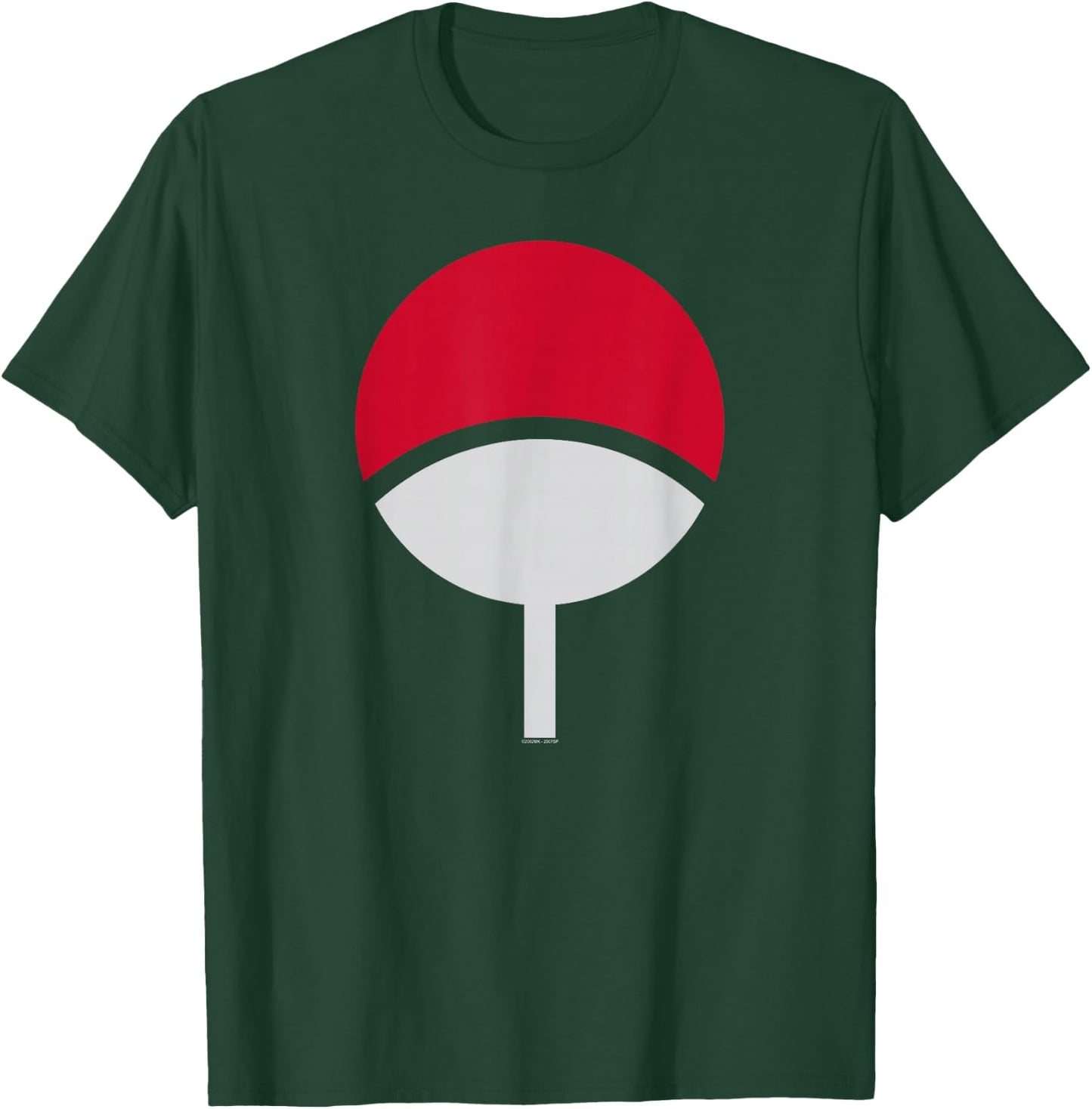 Naruto Shippuden Sasuke Uchiha Clan Icon Anime T-Shirt - T-Shirt | Forest