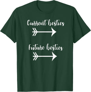 Pregnant Friend t shirt gift - Future Bestie Pregnancy shirt T-Shirt - T-Shirt | Forest