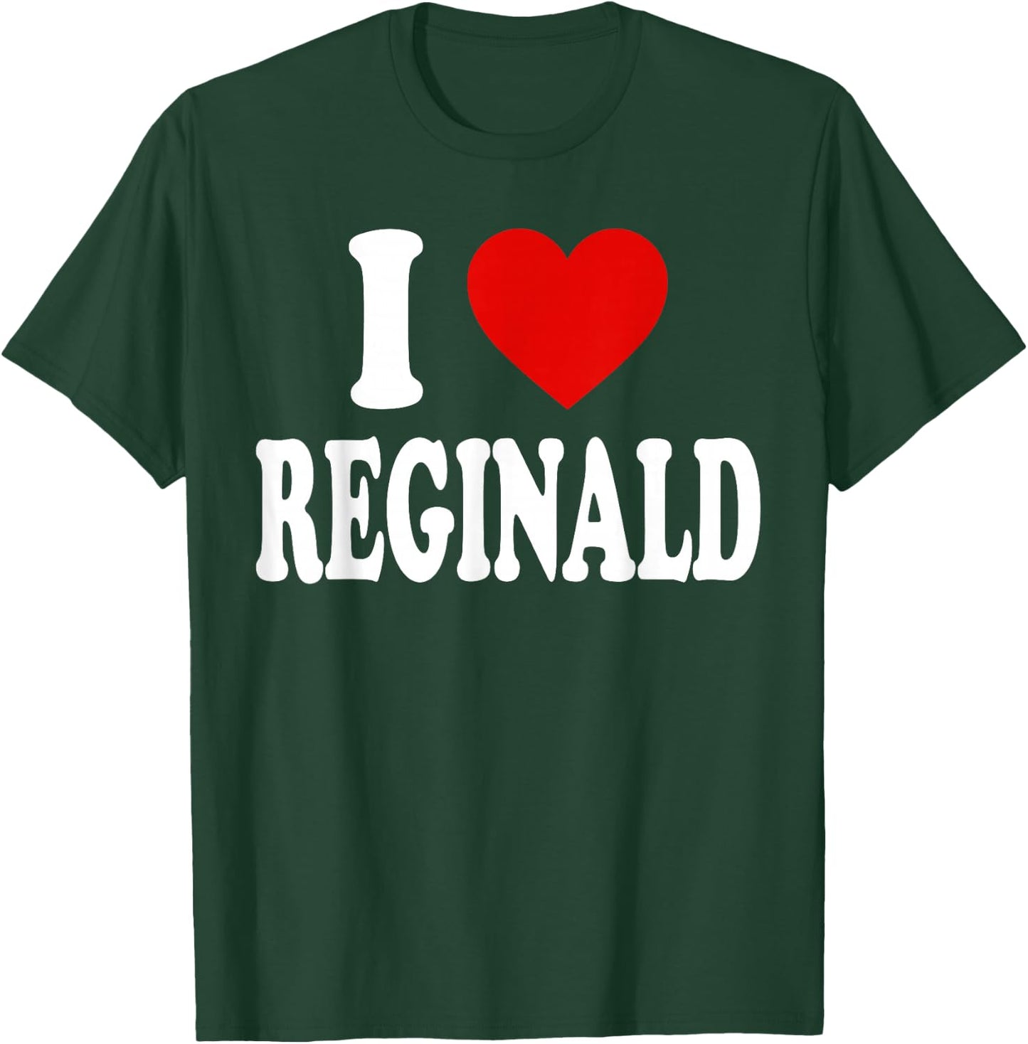 I Heart Love Reginald T-Shirt - T-Shirt | Forest